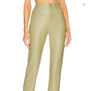 NWT Faux Leather Kickflare